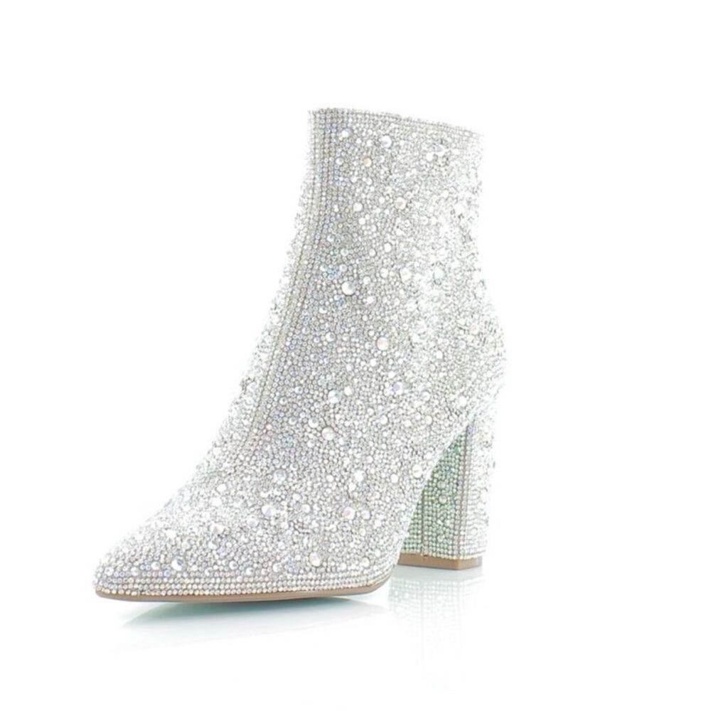Betsey Johnson Cady Women’s Rhinestone Boots